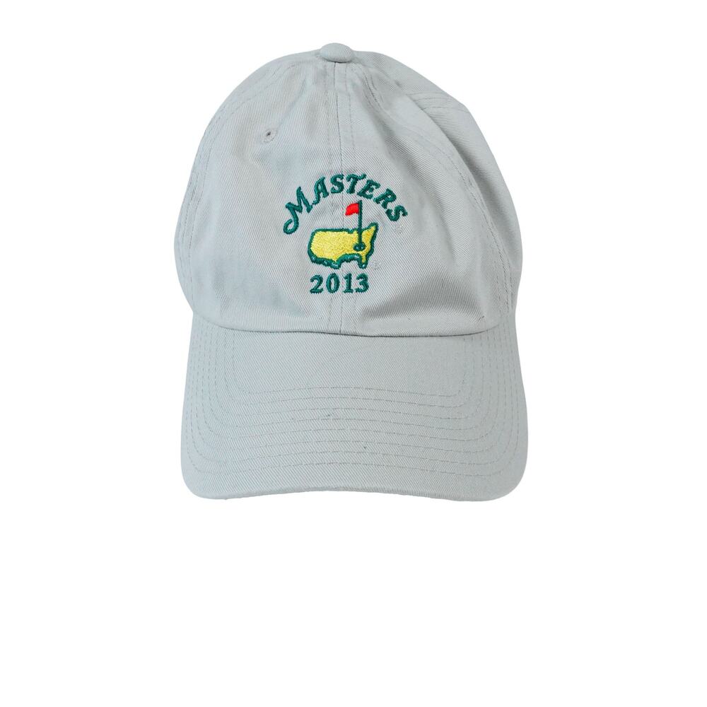 Masters 2013 American Needle Adjustable Golf Hat Gray One Size